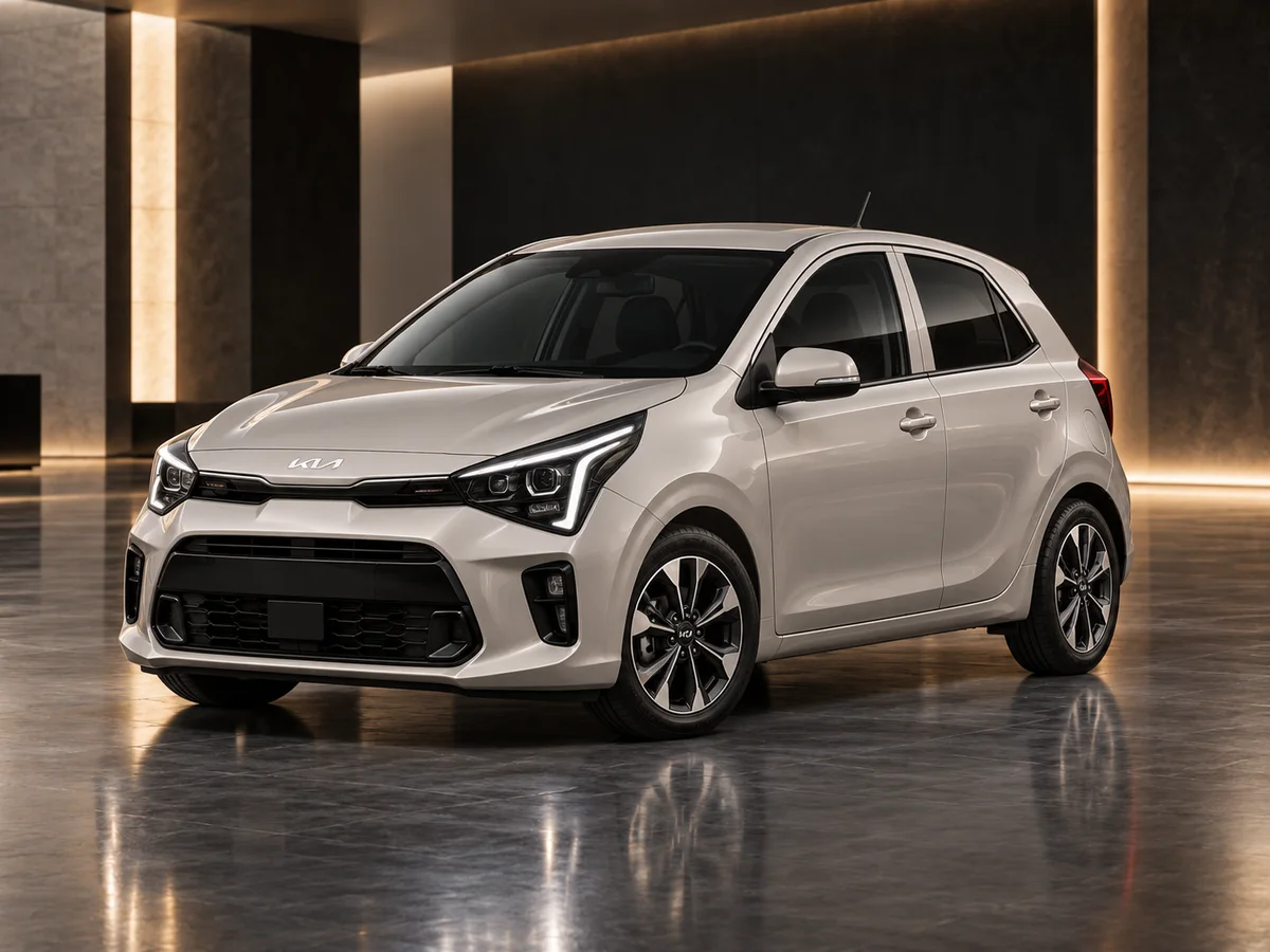 KIA Morning - hình ảnh mẫu xe để đối chiếu khi chọn phiên bản