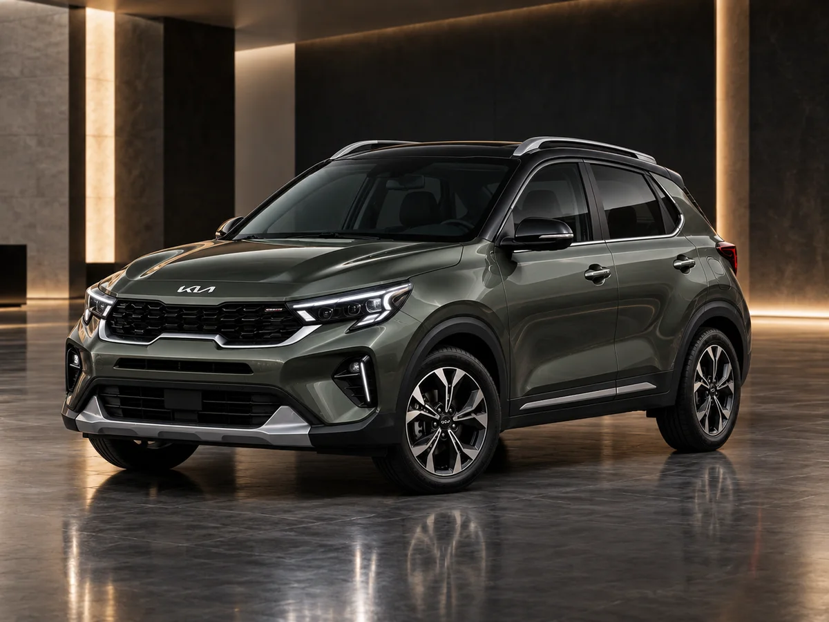 KIA New Sonet - hình ảnh mẫu xe để đối chiếu khi chọn phiên bản
