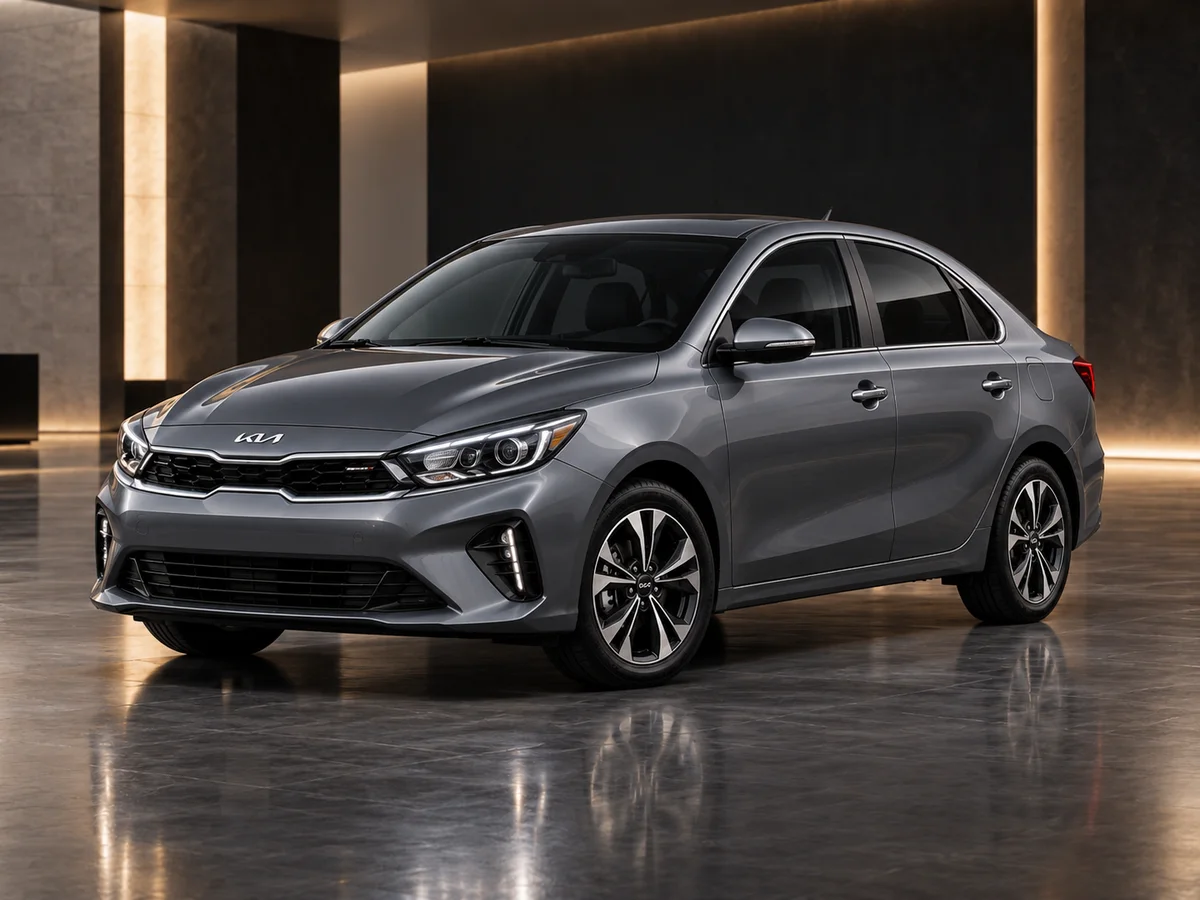 KIA Soluto - hình ảnh mẫu xe để đối chiếu khi chọn phiên bản
