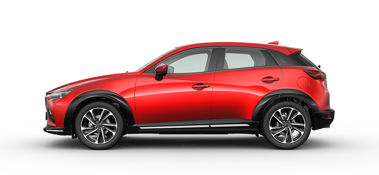 Mazda CX-3 - hình ảnh mẫu xe để đối chiếu khi chọn phiên bản